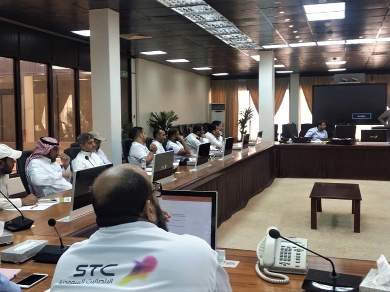 We would like to inform our systematic Energy excellent team training with STC Team in Madinah.